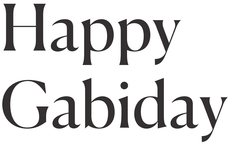 Happy Gabiday